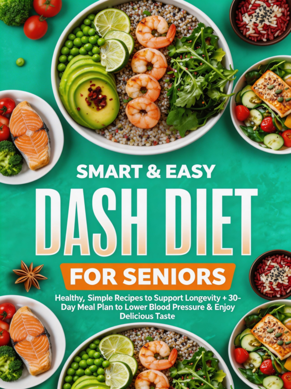 Smart & Easy for Seniors: Healthy, Simple Recipes to Support Longevity + 30-Day Meal Plan to Lower Blood Pressure & Enjoy Delicious Taste